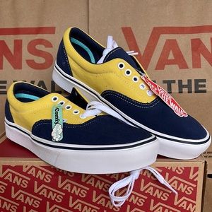 Vans Comfycush Era Suede/Canvas Dress Blue sneakers WMNS